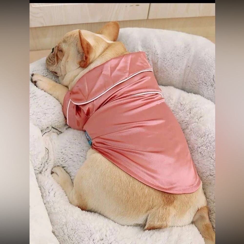 Dog silk / satin like pajamas small breed size large